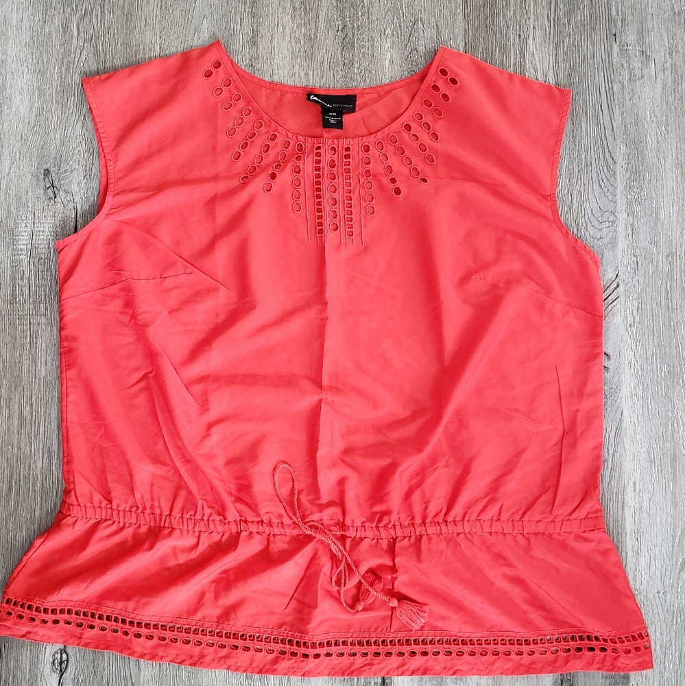Lane Bryant size 18/20 tank blouse